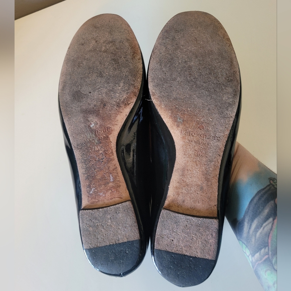 Kate Spade Jimi Lucky Cat Flats, GUC, Size 7 - Picture 11 of 12